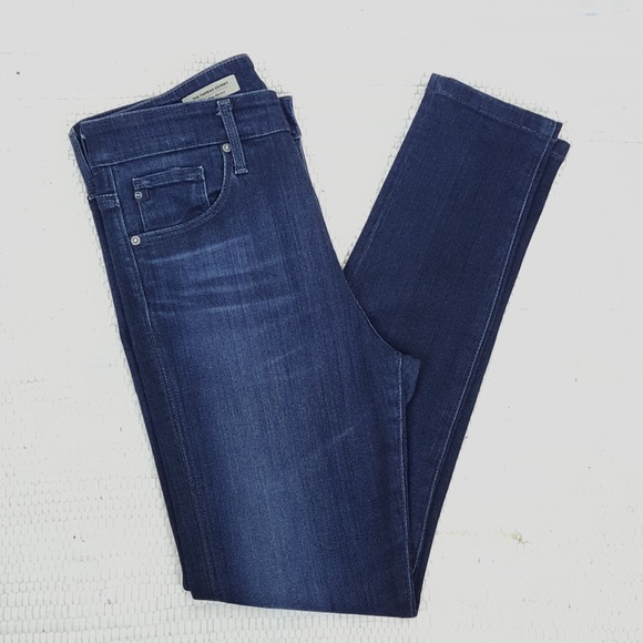 AG | The Farrah High-Rise Skinny Ankle Jeans - Picture 4 of 9